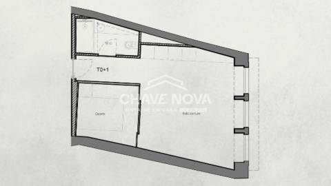 Apartamento T0+1 Venda em Cedofeita, Santo Ildefonso, Sé, Miragaia, São Nicolau e Vitória,Porto