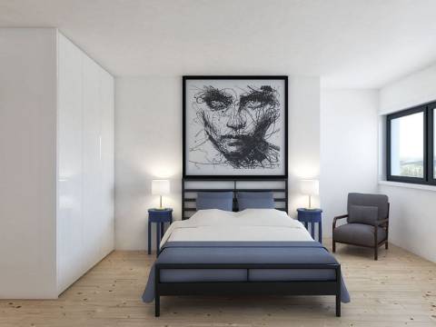 Apartamento T2 C/Terraço ao Jardim de Arca de Agua.