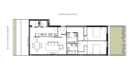 Apartamento T2 Venda em Matosinhos e Leça da Palmeira,Matosinhos