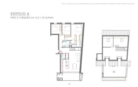 Apartamento T3 DUPLEX Venda em Apúlia e Fão,Esposende
