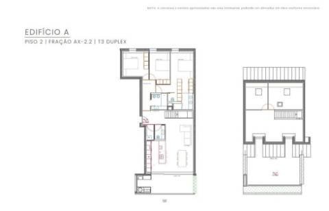 Apartamento T3 DUPLEX Venda em Apúlia e Fão,Esposende
