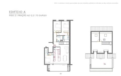 Apartamento T3 DUPLEX Venda em Apúlia e Fão,Esposende