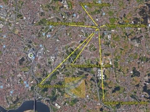 Terreno Para Construção  Venda em Rio Tinto,Gondomar