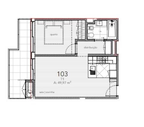 Apartamento T1 Venda em Canidelo,Vila Nova de Gaia