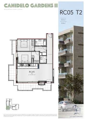 Apartamento T2 Venda em Canidelo,Vila Nova de Gaia