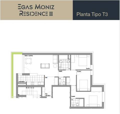 Apartamento T3 Venda em Fânzeres e São Pedro da Cova,Gondomar