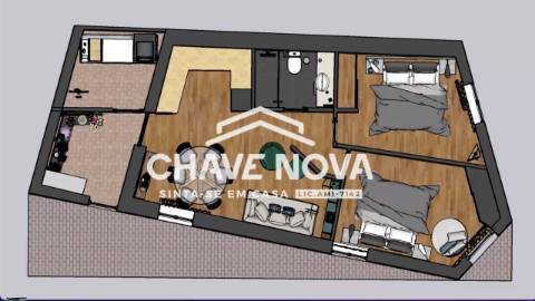 Andar Moradia T3 Venda em Águas Santas,Maia