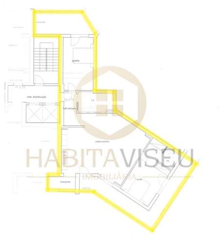 Apartamento T2+2 DUPLEX Venda em Viseu,Viseu